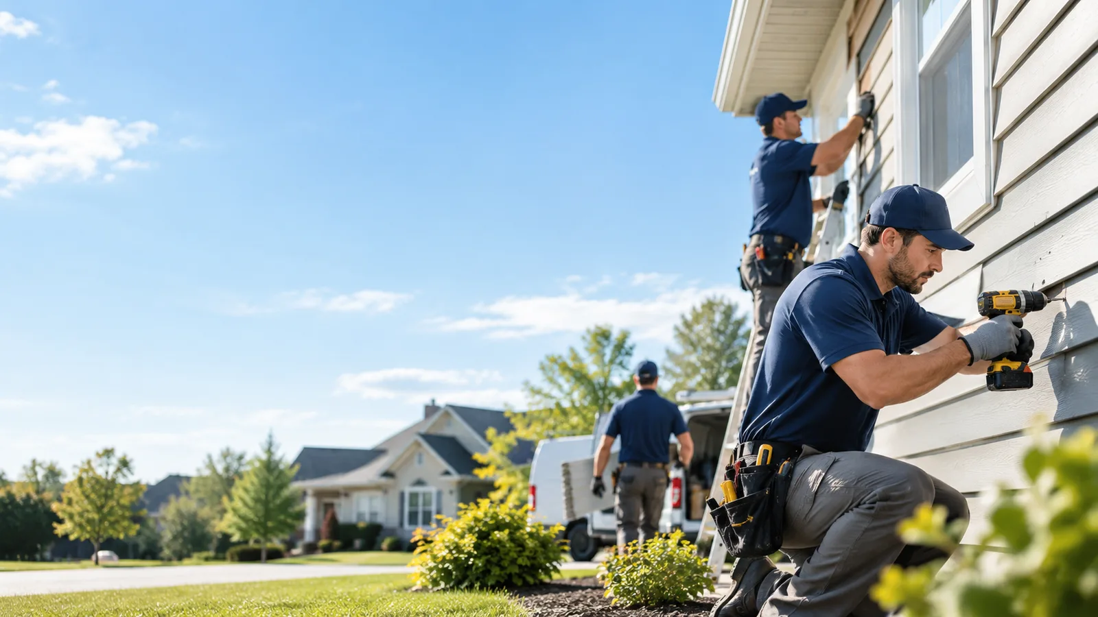 Cracked Siding Repair in Halstead, KS
